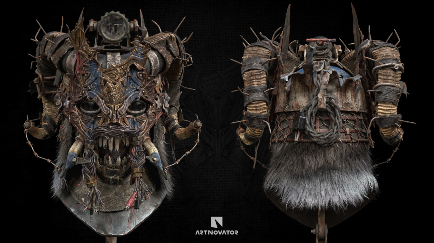 Mighty & Resilient Viking — Wasteland Masks