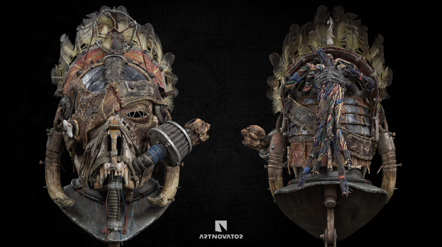 Wild & Ruthless Indian — Wasteland Masks