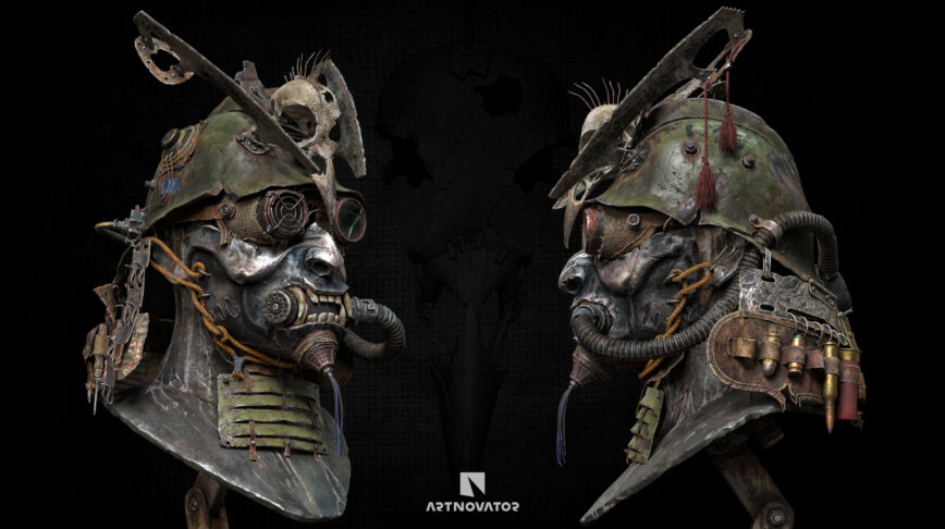 Desperate & Fearless Samurai — Wasteland Masks_02