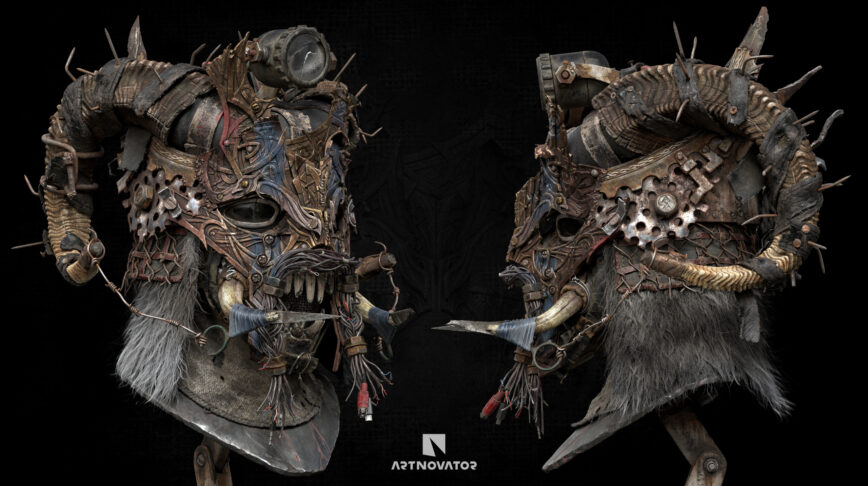 Mighty & Resilient Viking — Wasteland Masks