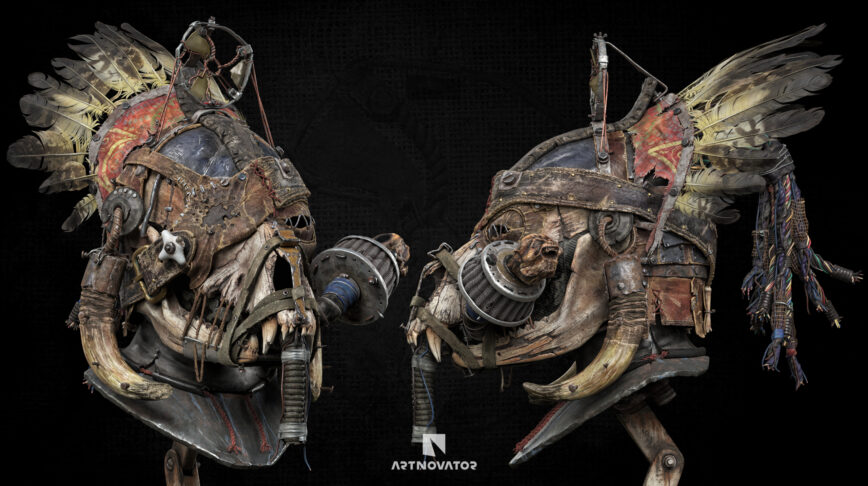Wild & Ruthless Indian — Wasteland Masks_02